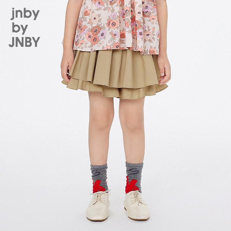 新款江南布衣童装裤子宽松短款裙裤女童25夏jnbybyjnby1