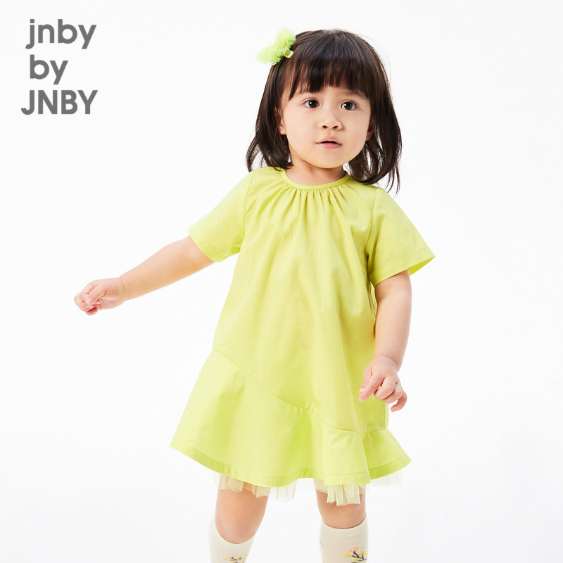 [江南布衣婴童]连衣裙圆领女童婴儿春夏可爱舒适裙子jnbybyj