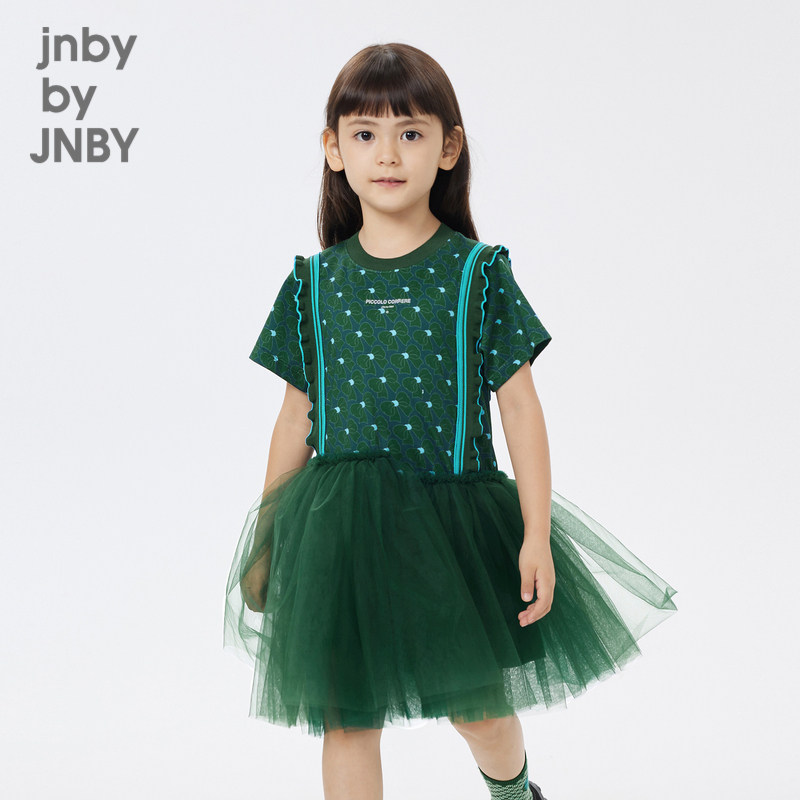 【运动系列】江南布衣童装春夏连衣裙网纱裙子女童儿童jnbybyj