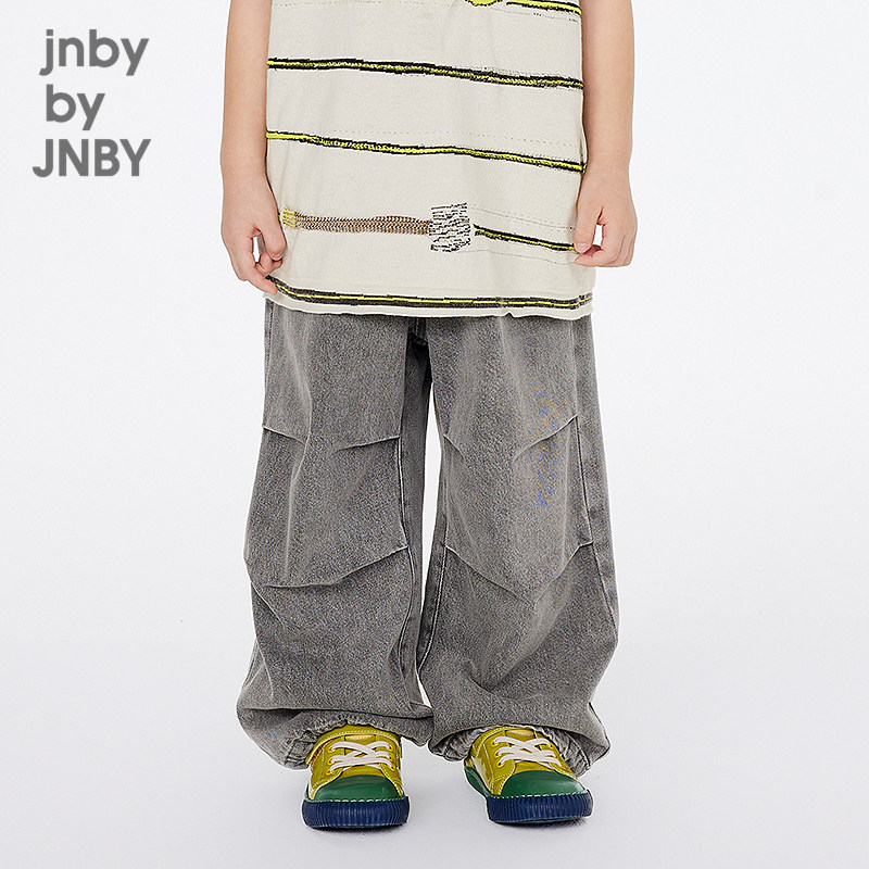 新款江南布衣童装牛仔长裤锥形裤25春男女童jnbybyjnby1P2E10300,童装/婴儿装/亲子装,儿童牛仔裤,淘宝优惠券,粉丝福利购,淘宝优惠卷
