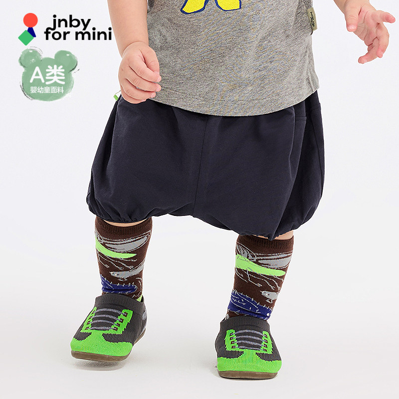 新款江南布衣婴童短裤束脚裤25夏男女童婴儿jnbybyjnbyY