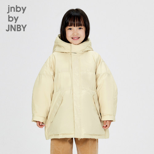 江南布衣童装中长款羽绒服