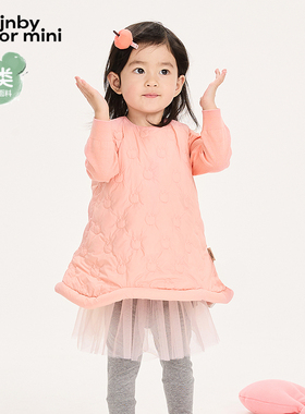 新款江南布衣婴童无袖连衣裙25秋女童婴儿jnbybyjnbyYP9G11350