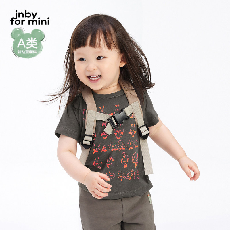 江南布衣婴童圆领H型T恤24秋男女童婴儿jnbybyjnbyYO