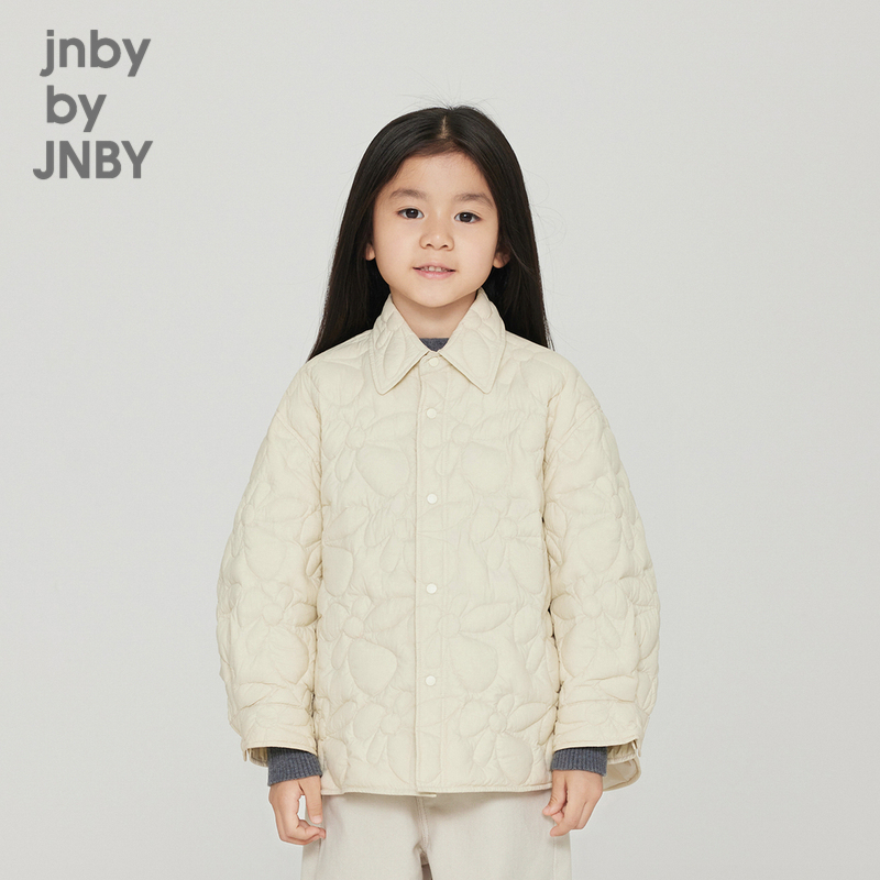 江南布衣童装短款休闲衬衫夹克羽绒服外套冬男女童儿童jnbybyjnby