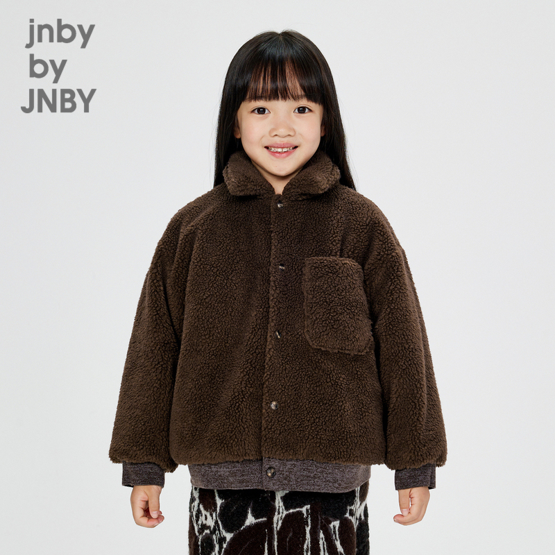江南布衣童装立领短款羽绒服