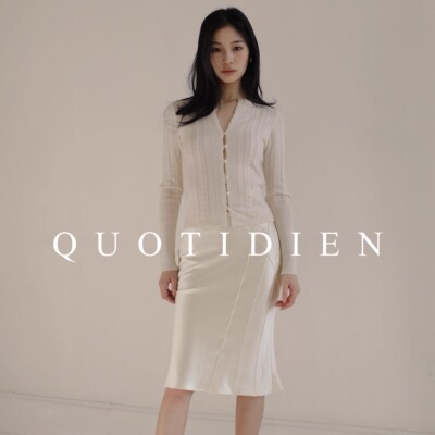 真丝双层通勤A字半身裙高腰修身