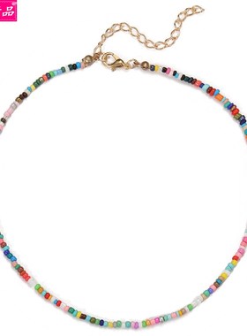 新饰品波西米亚短项炼米