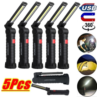 Light Magnetic COB LED Bright Work Ultra Rechargeable Base