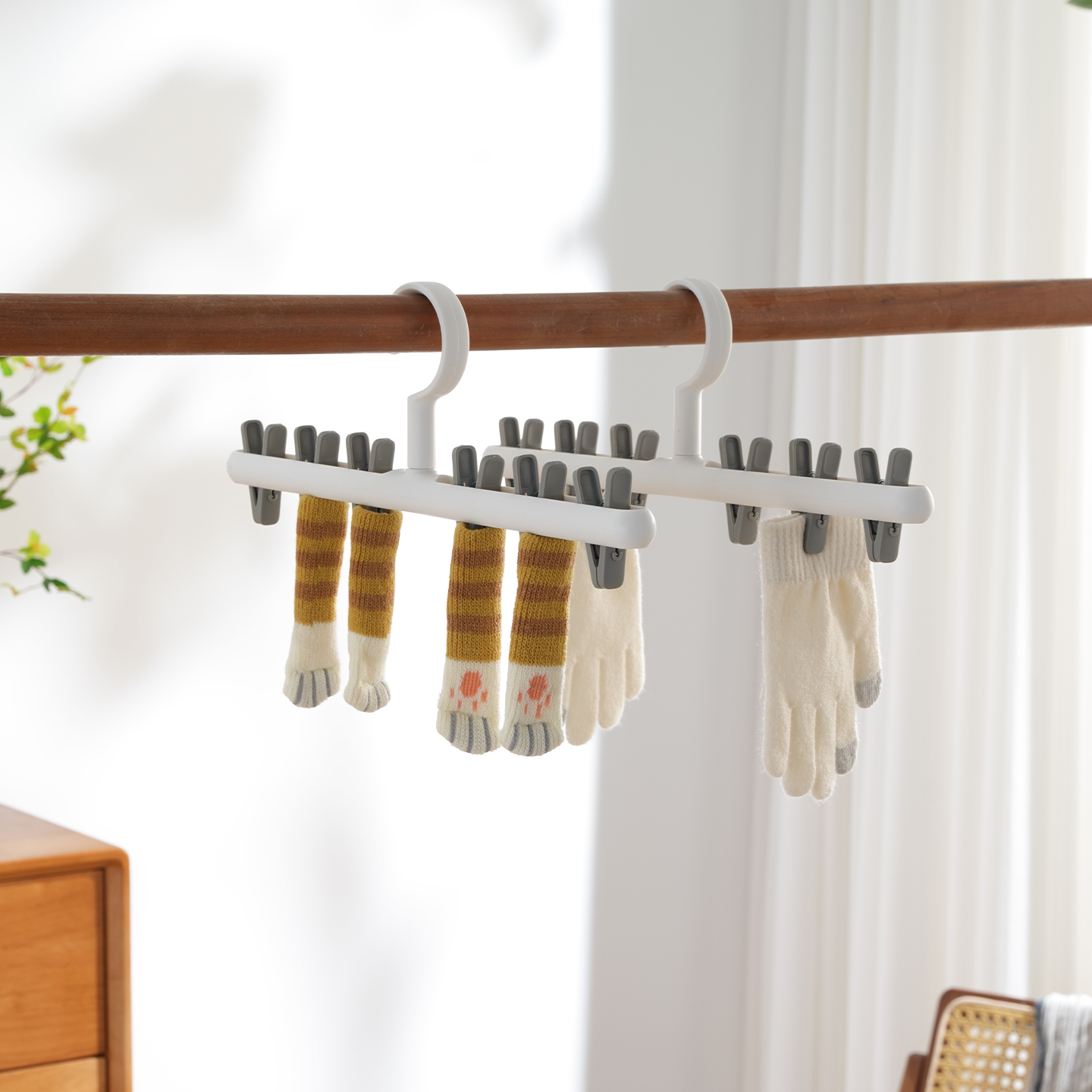 【天猫热销】袜子晾晒架