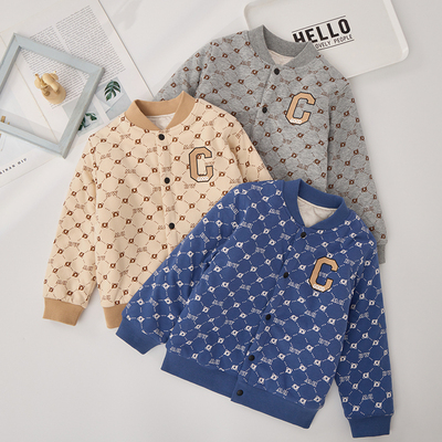 儿童加厚棉服2024新款保暖内胆