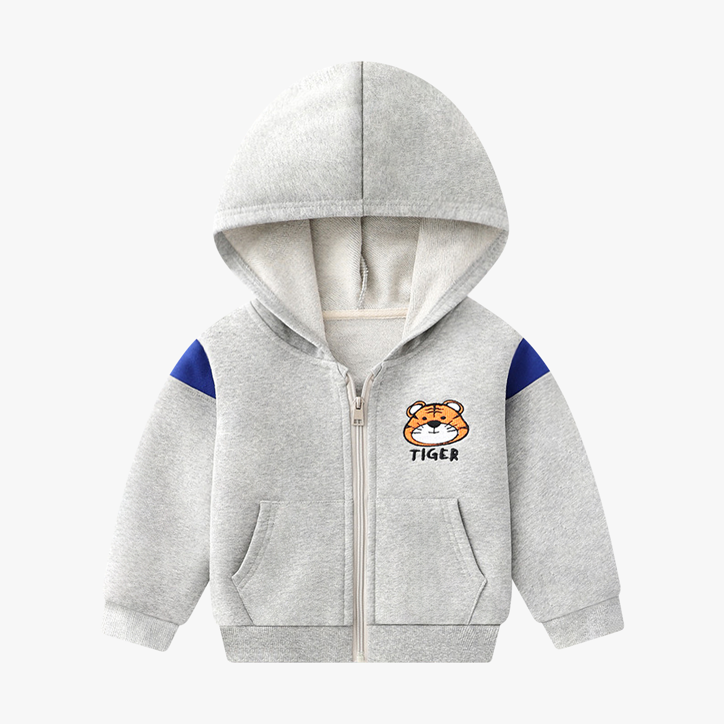 麦档春秋连帽外套纯棉