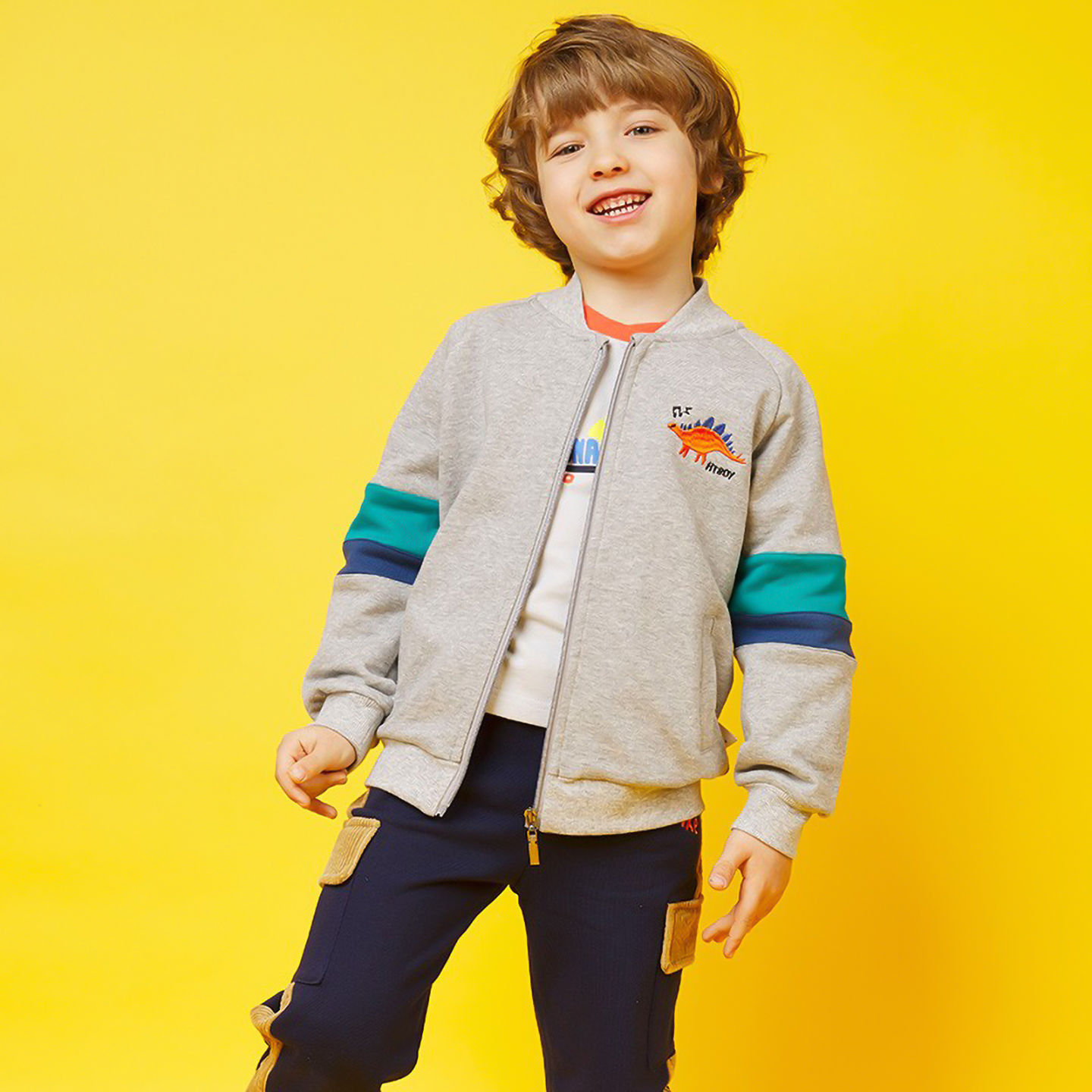 男童外套春秋款2025新款纯棉棒球服儿童开衫秋装宝宝运动洋气童装