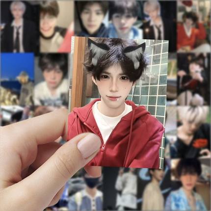 新款网红何秋事贴纸手账桌面手机壳行李贴笔记本贴电脑装饰贴画