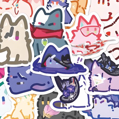 可爱星铁猫猫贴纸崩坏星穹铁道