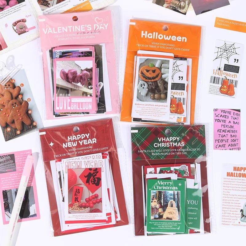 IG限时动态贴纸ins风圣诞节新年情人节万圣节手账打包diy装饰素材,文具电教/文化用品/商务用品,贴纸/立体贴纸,淘宝优惠券,粉丝福利购,淘宝优惠卷