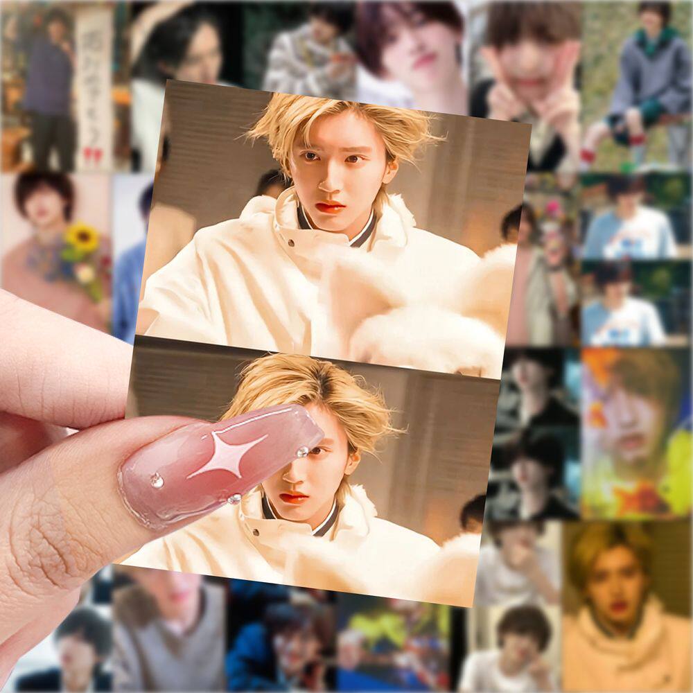 63张道枝骏佑贴纸ins风高颜值明星装饰手机壳笔记本电脑防水贴画,文具电教/文化用品/商务用品,贴纸/立体贴纸,淘宝优惠券,粉丝福利购,淘宝优惠卷