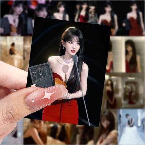 126贴田曦薇星光大赏美图高清贴纸周边神图高颜值DIY手机壳贴画