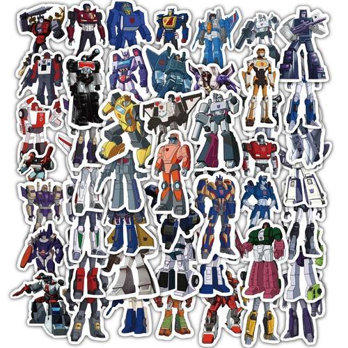 180贴爆款卡通火柴变形金刚贴纸儿童装饰趣味桌面手账diy防水贴画