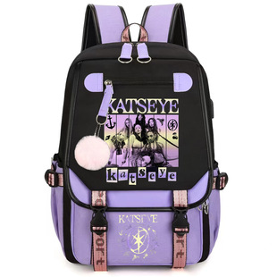 Katseye Music韩国女团印花中小学生校园书包背包热销1219