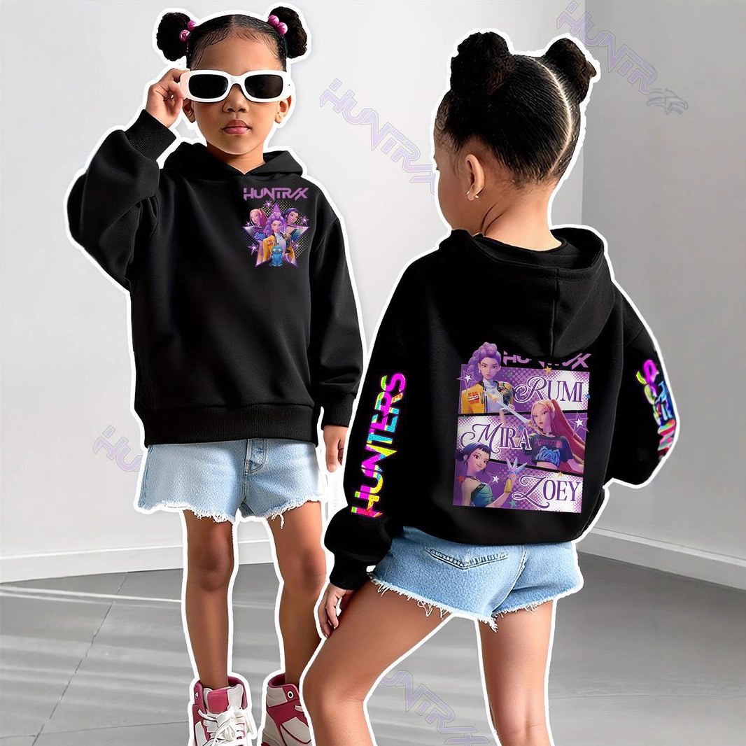 KPop印花连帽卫衣1152