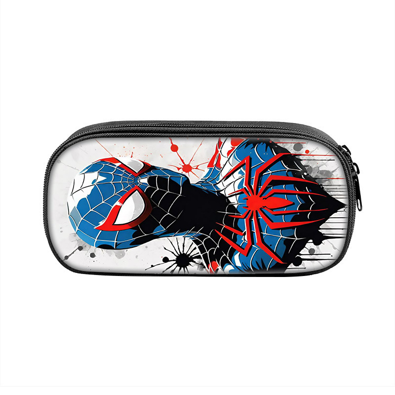 新款蜘蛛侠大容量涤纶笔袋