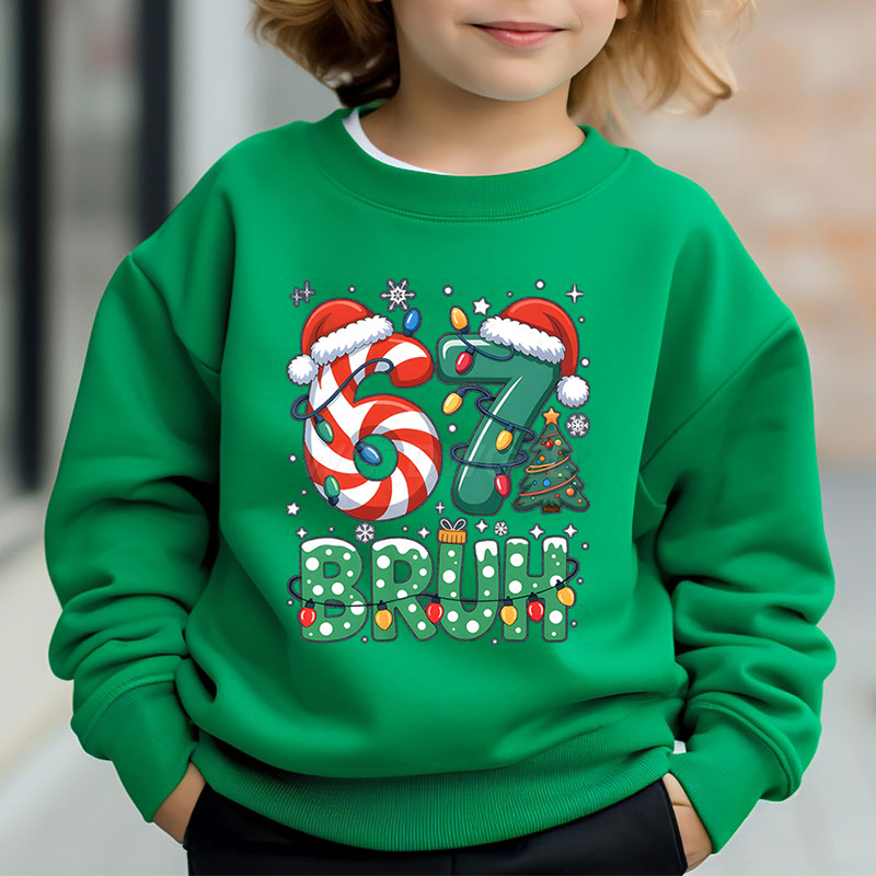 2025热卖圣诞印花儿童卫衣
