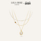 Lola Rose罗拉玫瑰 英国日心说系列进口叠戴项链女生日礼物