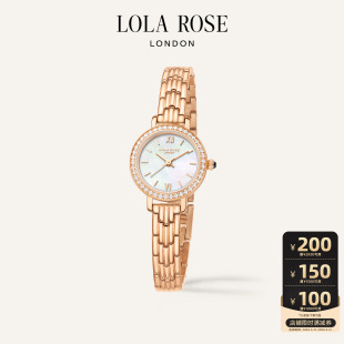 Halo英国小金表进口手表女礼物 Golden Lola Rose罗拉玫瑰