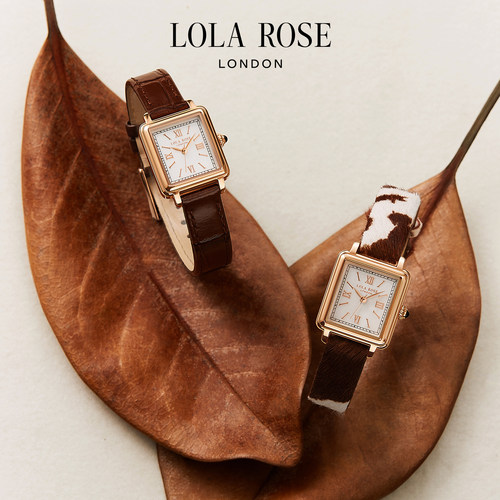 【秋上新】Lola Rose 罗拉玫瑰英国新款小棕表秋款手表女生日礼物