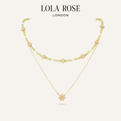 【新品】Lola Rose罗拉玫瑰 The Daisy Collection雏菊项链女礼物