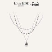 英国 Lola Rose罗拉玫瑰 光迹系列猫眼进口项链女礼物