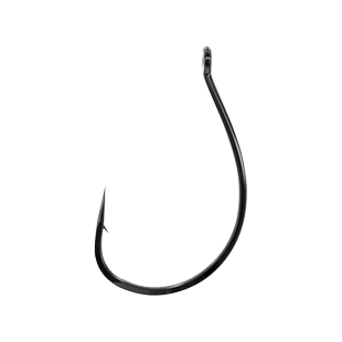 8003系黑钢倒钓钩路亚软饵软虫钩防挂跳底倒吊钓组鲶鱼黑鱼穿泥鳅