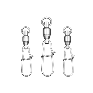 国人钓具高速转环别针0#1#2#3# 连接器 转换连接环5个/包路亚配件