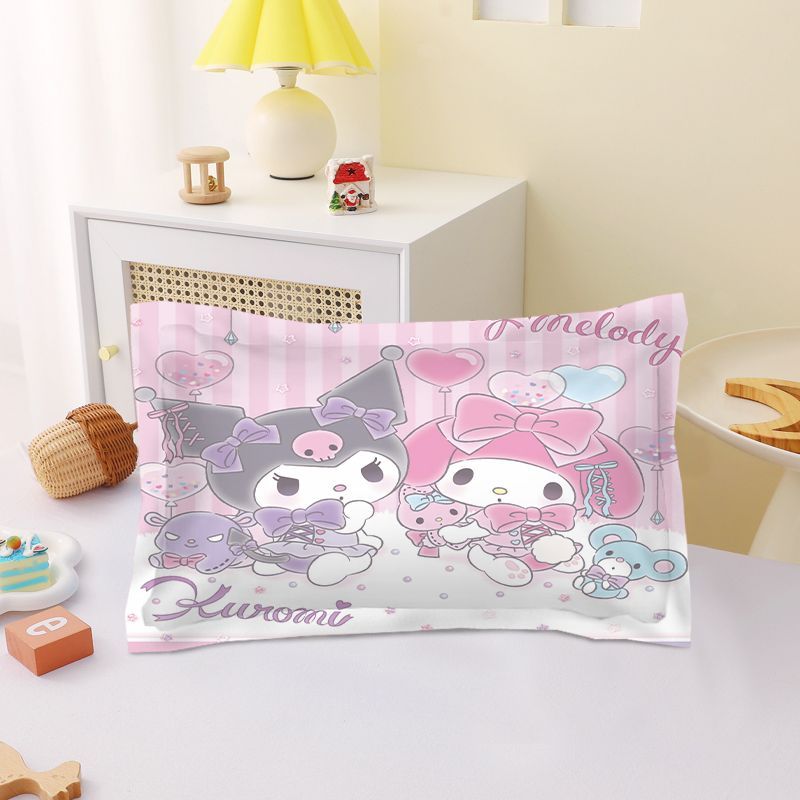 A类三丽鸥sario单双人枕套美乐蒂Melody库洛米儿童学生枕头套子