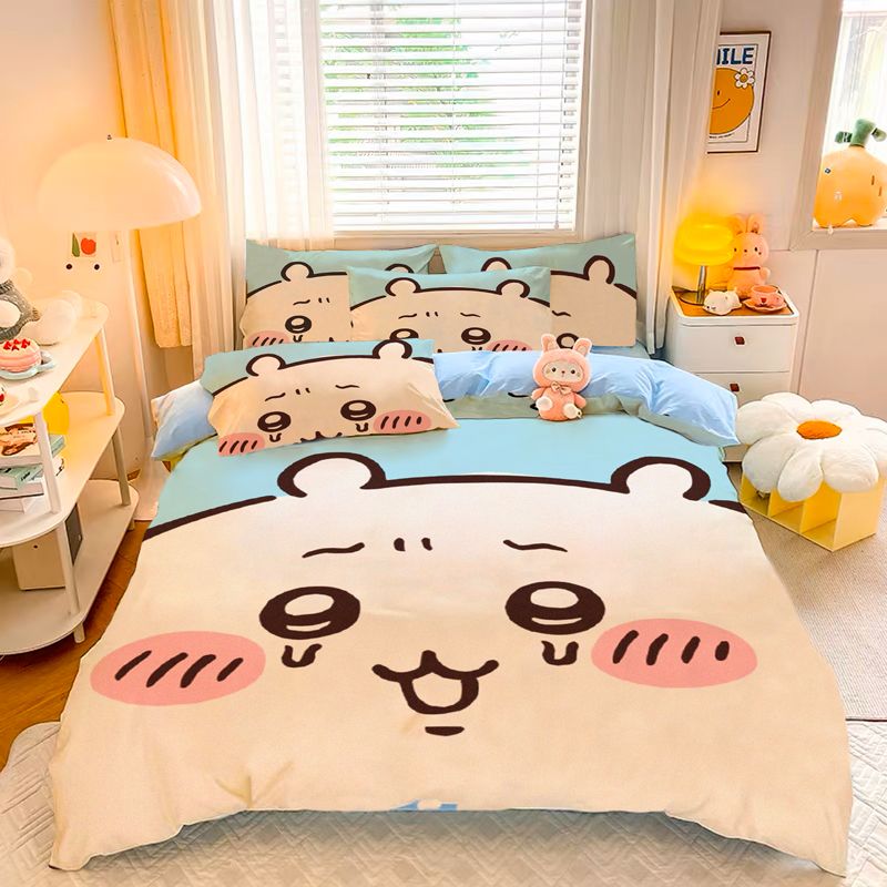 纯棉亲肤不掉色四件套