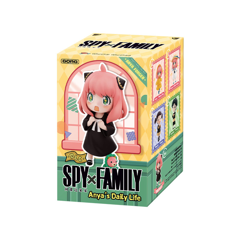 泡泡玛特阿尼亚的日常DLC手办
