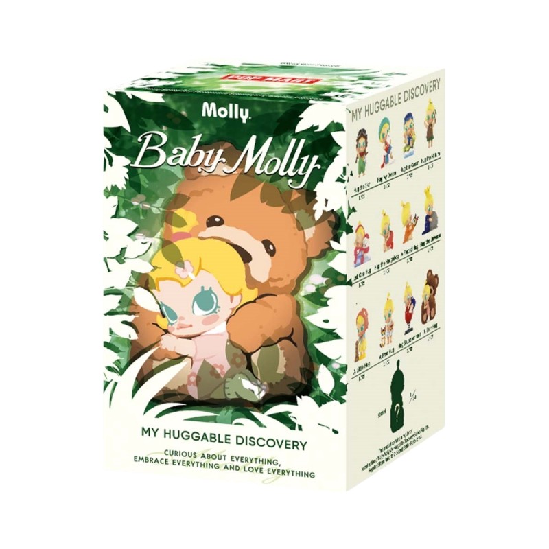 泡泡玛特Molly抱抱探索计划手办