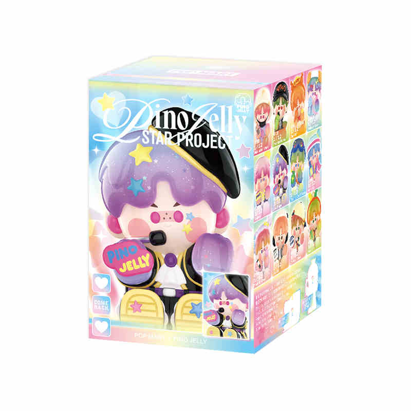 泡泡玛特PINOJELLY闪耀计划系列