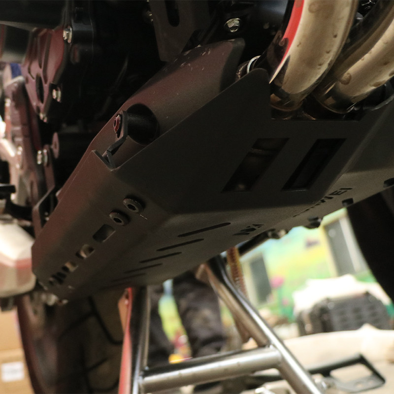 适用本田NX500发动机保护板CB500F发动机罩改装铝合金护网护板