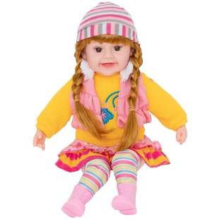 儿童会说话的娃娃玩具女孩智能对话洋娃娃公主仿真软胶婴儿布娃娃