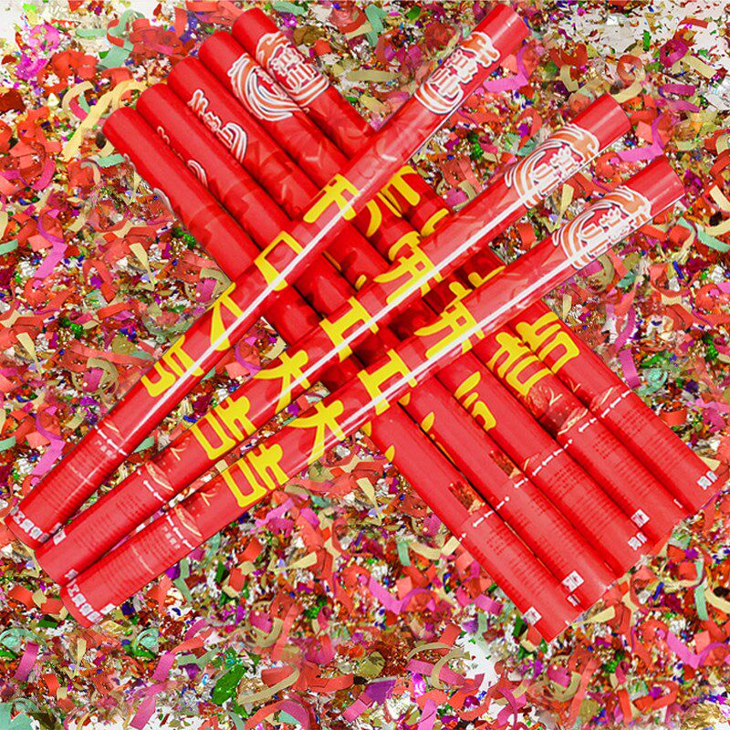 婚庆用品礼花桶手持开业庆典礼炮