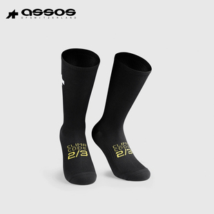 assos阿索斯P1男女通用春秋透气保暖骑行袜