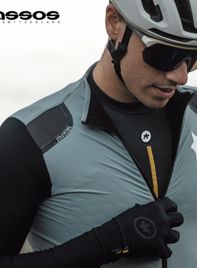 assos阿索斯Equipe RS春秋男保暖骑行气动夹克紧身训练比赛S11