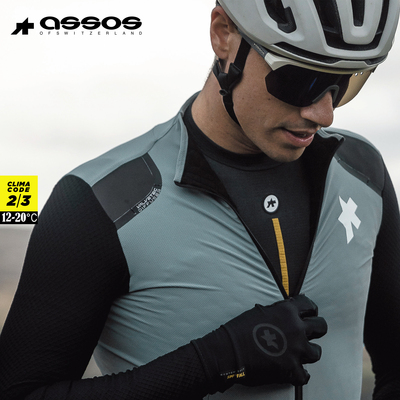 assosRS春秋男保暖紧身骑行服