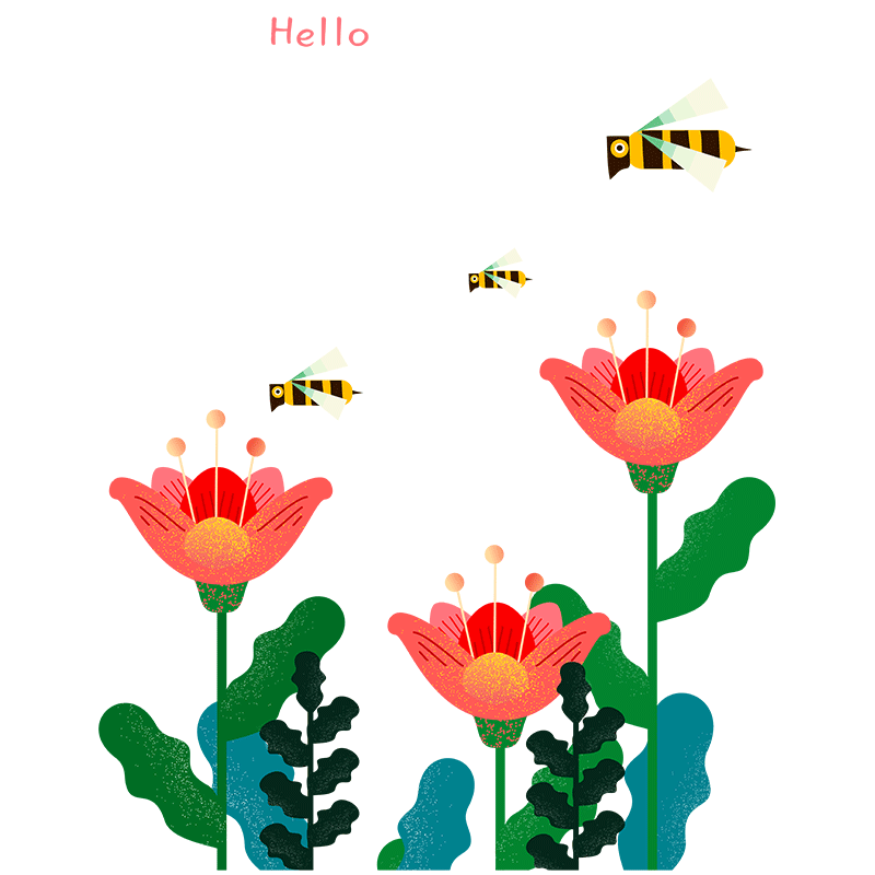 春季花卉主题装饰布置玻璃门贴女装店春天商场店铺橱窗贴纸窗贴画