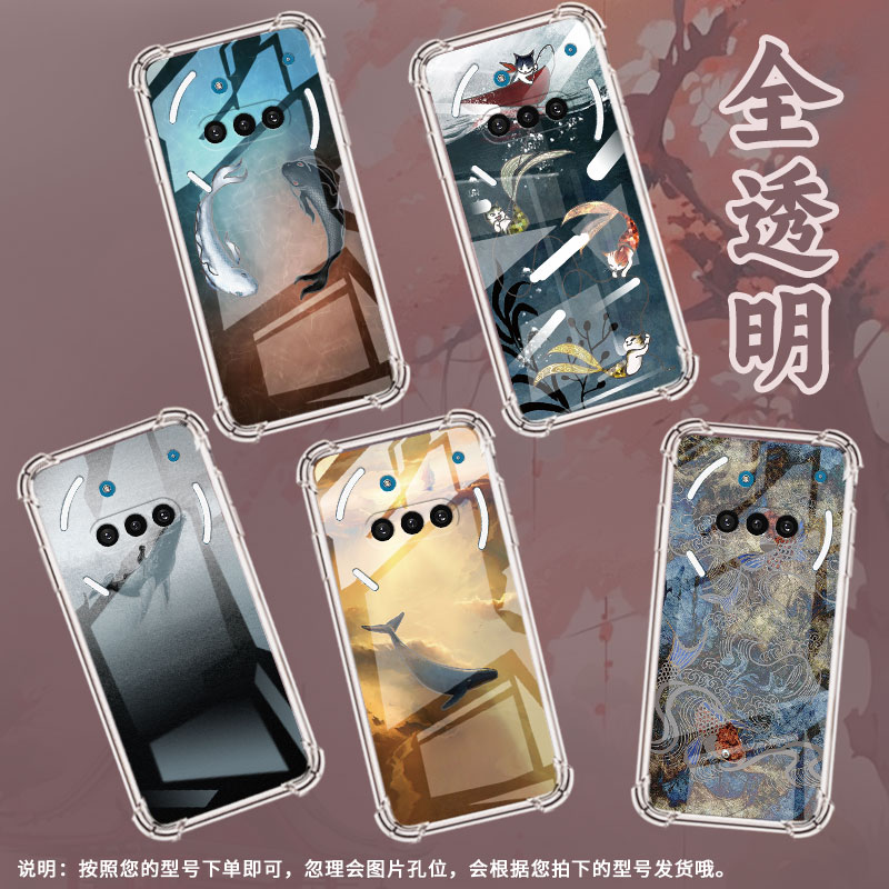 适用NothingPhone3APro手机壳Phone3A骑鲸气囊壳Phone3中国风NothingPhoneCMF2Pro硅胶防摔保护套