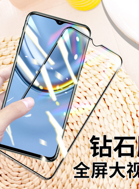 适用于荣耀畅玩20钢化膜华为畅玩20Pro全屏覆盖大视窗软边膜KOZ-AL00手机贴膜5g畅玩抗蓝光全包防摔屏幕膜
