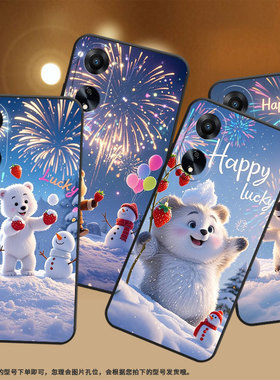 适用OPPOA1手机壳A3活力版PHJ110商务A1i软壳可爱A1s时尚A2高级PJU110纯黑色0pp0A5轻薄2025保护套