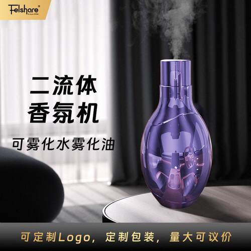 智能车载香薰机多种供电方式二流体家用扩香机厂家直销香氛机
